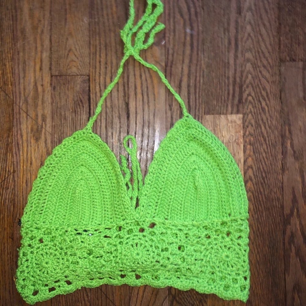 Woven Crop Top